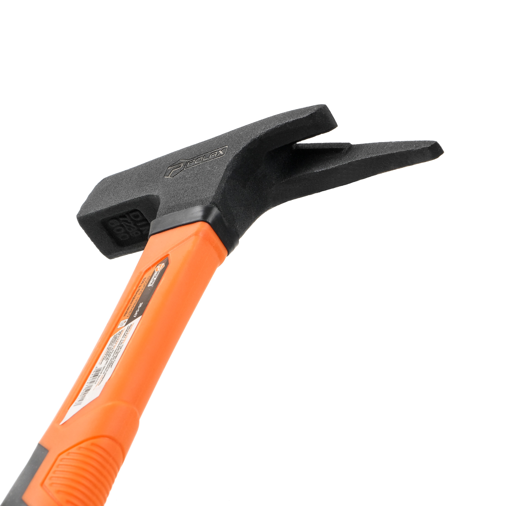 Молоток покрівельний 600 г фібергласова ручка, Polax